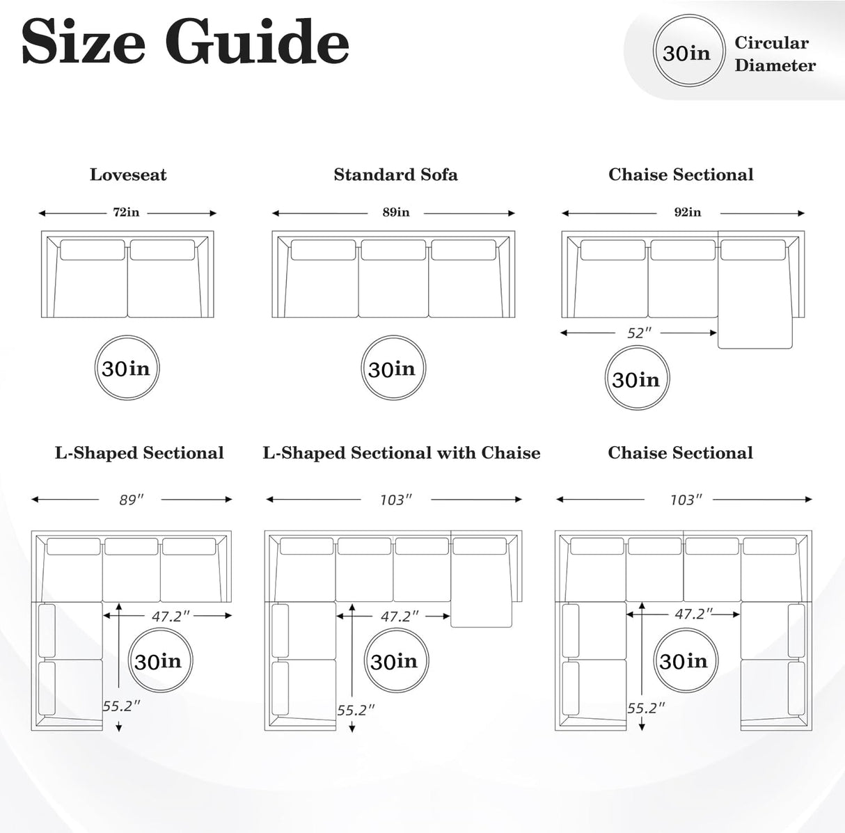 Vabches 30inch Round Storage Ottoman with Hidden Storage, Modern Ottoman Coffee Table with Removable Wood Top, Upholstered Foot Stool for Living Room, Sofa Side, Bedroom, Office (Beige, 30" W) Vabches