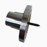 3" Wood Lathe Faceplate with Screw Chuck for 1" x 8TPI Woodworking Spindle HAIDMAEN