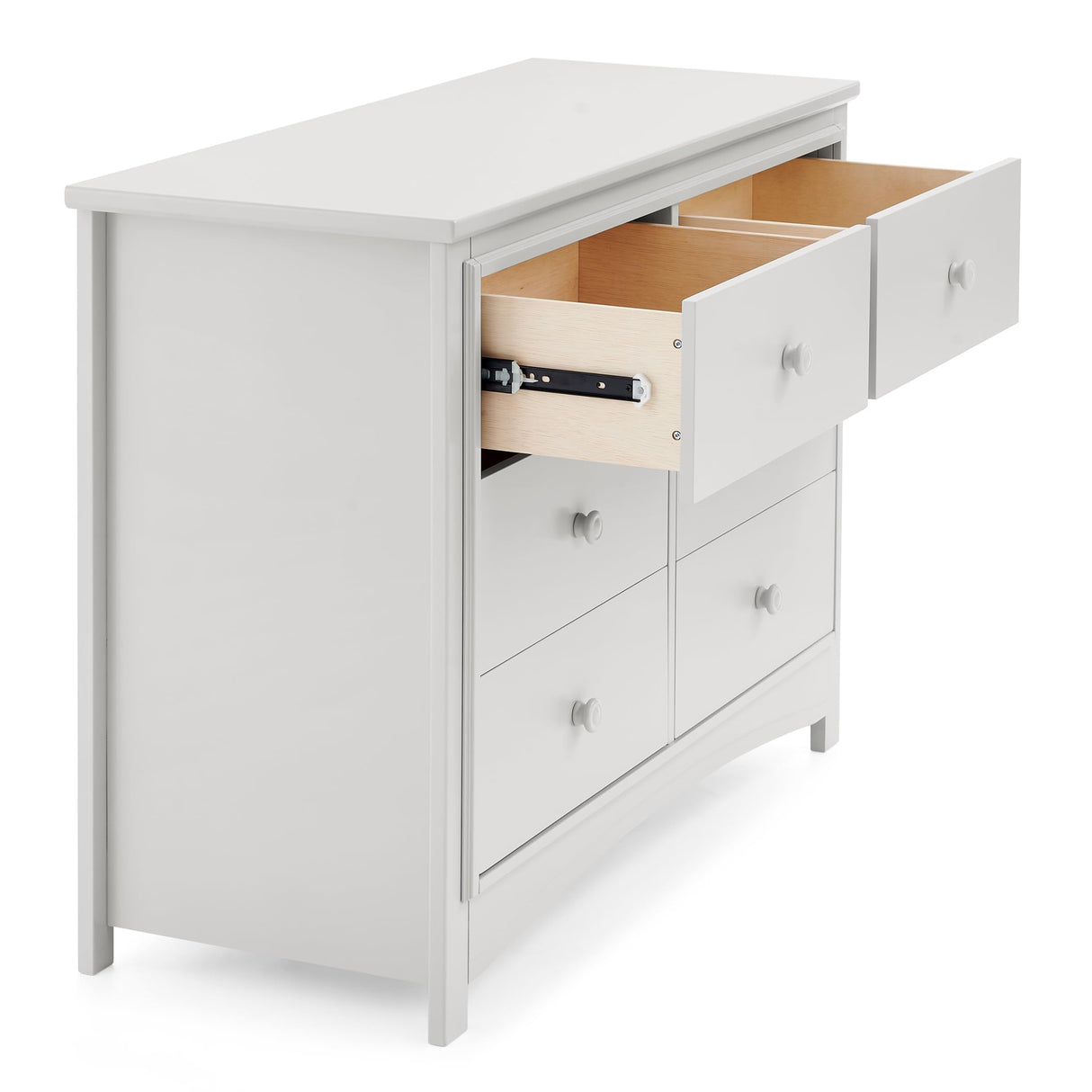 Delta Children Perry 6 Drawer Dresser - Greenguard Gold Certified, Moonstruck Grey Delta Children