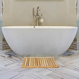 Oceanstar FM1163 Bamboo Bath Mat Oceanstar