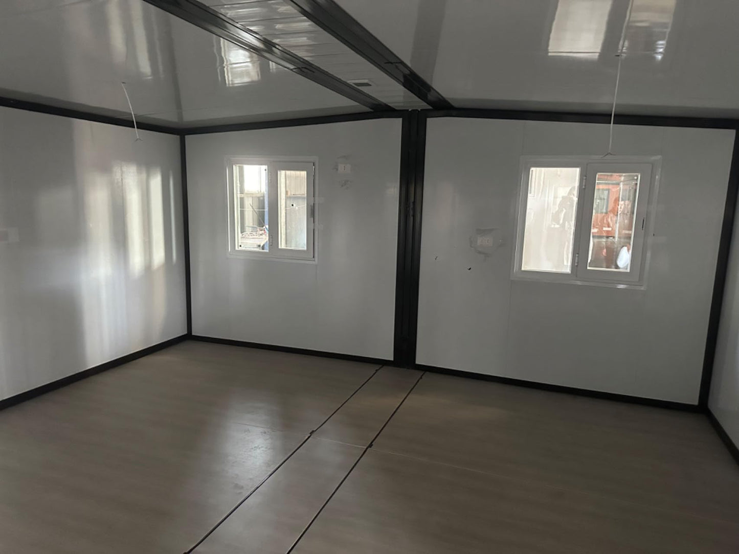 Prefabricated 15ft × 20ft Expandable Tiny Houses,Modern Designed, Spacious, Waterproof Expandable Container Houses, empty inside so design it with your own choice. - WoodArtSupply