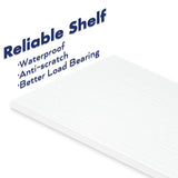 NUMENN 5 Tier Bookshelf, Tall Bookcase Shelf Storage Organizer, Modern Book Shelf for Bedroom, Living Room and Home Office, White NUMENN