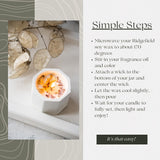 Ridgefield Waxes Enhanced Fragrance & Finish RS-102 All-Natural Soy Wax for Candle Making (10lb) Ridgefield Waxes