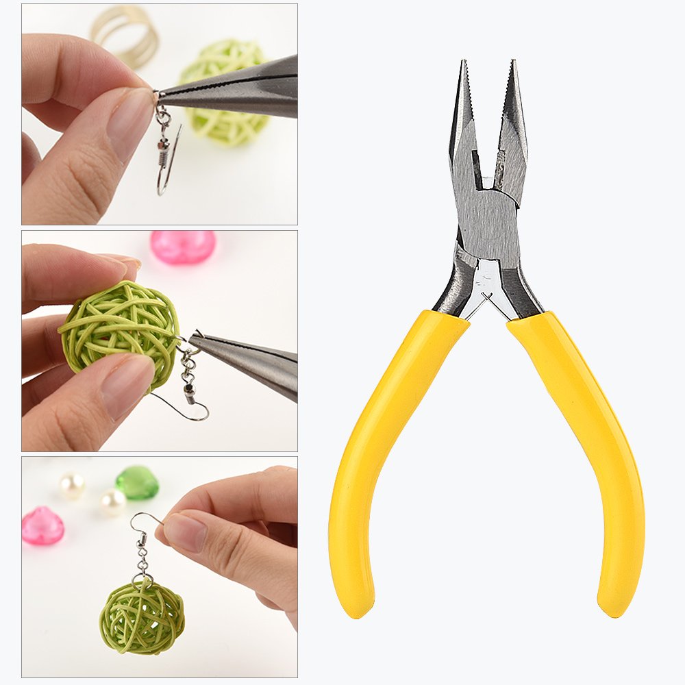 KUUQA Jewelry Making Kit Jewelry Findings Starter Kit Jewelry Beading Making and Repair Tools Kit KUUQA