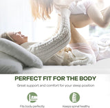 NChanmar 6 Inch King Gel Memory Foam Mattress Pressure Relieving, Cooling Gel Foam, CertiPUR-US Certified, Bed-in-a-Box, Pressure Relieving, White NChanmar