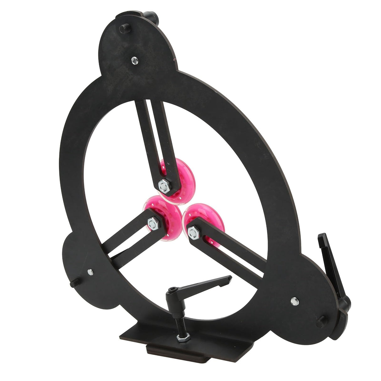 Woodturning Steady Rest Round Metal Turning Tools for Wood Lathe Parts Accessories Fydun