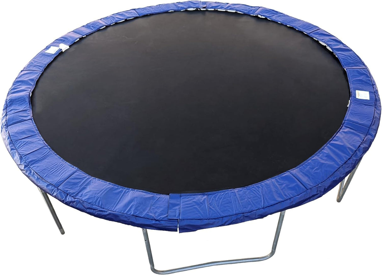 Trampoline Pro Trampoline Replacement Pad for 14 ft Frames Easy Install Water Resistant Trampoline Accessories Spring Cover UV and Cold Crack Resistant Trampoline Replacement Safety Pad (Blue 14 FT) Trampoline Pro