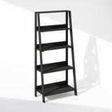 Furinno Ladder Display Shelf, 5-Tier, Espresso Furinno