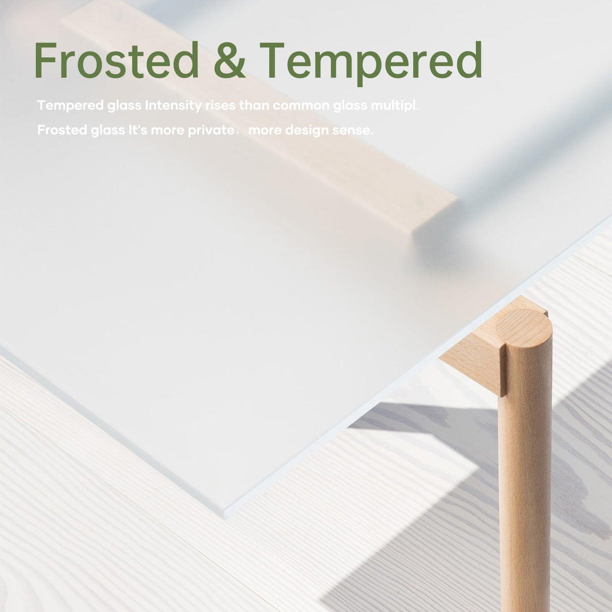 FREDBECK 32in x 80in inch Glass Barn Door with 5.5FT Sliding Barn Door Hardware Kit Included,5-Panel Frosted Glass Wood Panel,Water-Proof Surface,Need Assembly,Fit 29in -30in Opening FREDBECK