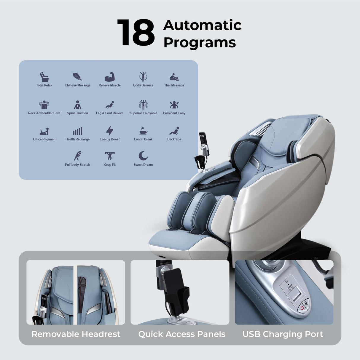 Titan Rejūv 4D l Brown l Full Body Massage Chair l SL Track l Intelligent Health Detection l Ai Series l Voice Recognition l Soothing Heating Therapy l Zero Gravity Reclining l Space Saving Titan