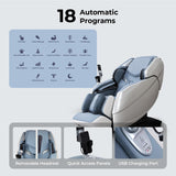 Titan Rejūv 4D l Brown l Full Body Massage Chair l SL Track l Intelligent Health Detection l Ai Series l Voice Recognition l Soothing Heating Therapy l Zero Gravity Reclining l Space Saving Titan
