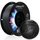 Creality TPU Filament Black, Flexible 3D Printer Filament 1.75mm for Airless Basketball, 95A Shore Hardness Good Layer Bonding Performance Dimensional Accuracy +/- 0.03 mm for Most FDM 3D Printers,1kg Creality