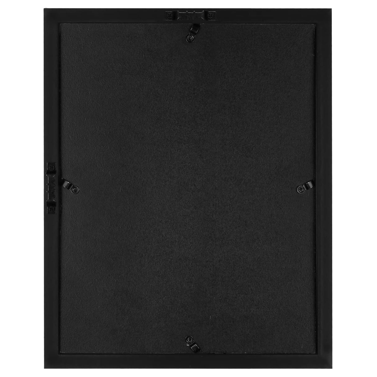 Americanflat 11x14 Shadow Box Frame with Shatter-Resistant Glass - Silhouette Collection - Large Shadow Box Display Case for Tabletop and Wall Display - Black with Soft Felt Back Americanflat