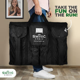 SWOOC Games - Giant Four in a Row (All Weather) with Carrying Case & 60% Quieter Design - Giant Connect - 4 Game - Giant Outdoor Games - Yard Games for Kids and Adults - Backyard Games - Giant Games SWOOC