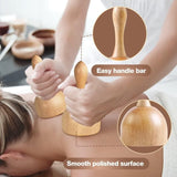 10-in-1 Wood Therapy Massage Tools Massager Wooden Massager for Body Shaping Massage Tool Set Wood Therapy Tools for Relieving Muscle Pain Body Lymphatic Drainage Massager JUANWAN