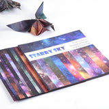 10 Different Packs Full Collection Origami Paper Kit 6 Inch Square Double Sided Color Vivid Colors Creation Easy Fold Paper Set Hand Crafts Paper Arts Creativity qianshan