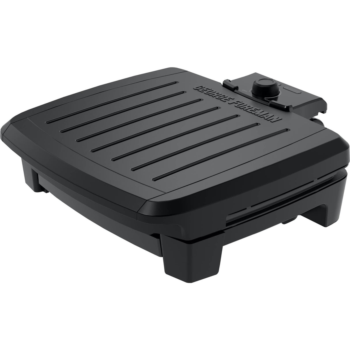 GEORGE FOREMAN® Contact Submersible™ Grill, 5-Serving Grill - Adjustable Temperature Control, Black Plates, Wash the entire grill George Foreman
