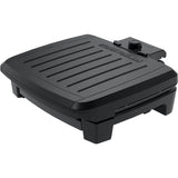 GEORGE FOREMAN® Contact Submersible™ Grill, 5-Serving Grill - Adjustable Temperature Control, Black Plates, Wash the entire grill George Foreman