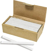 Flat White Soapstone Pencils 27 Pack Soapstone Refills Professional Welding Chalk for Welders & Textile Marking Tools Perfect for Making Removable Markings on Steel Cast Iron AIFUSI