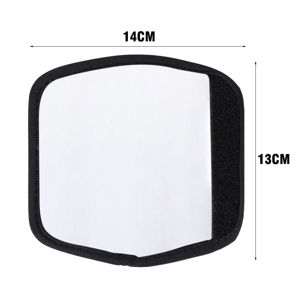 4 Pcs Sublimation Blanks Anti-Slip Luggage Handle Grips Wraps Neoprene Comfort Luggage Identifier for Travel Bag Luggage Suitcase WACAR