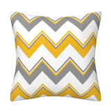 Drmstow Yellow Pillow Covers 18x18 Set of 4 Modern Decorative Geometric Outdoor Sofa Throw Pillow Cushion Covers Case for Couch Living Room Bedroom Patio Furniture Indoors Home Decor Drmstow