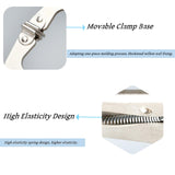 6 Inch C Clamp Locking, 6Pcs Heavy Duty Welding Clamps Pliers Set Vise Grip Clamps with Swivel Pad for Electrician Maintenance, Wood Working, Welding and Craftsmen Home Workshop Haokixin