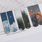 Magnetic Bookmarks Magnet Page Markers, Magnetic Page Clip for Students Teachers, Fun Book Marks for Reading(12 Pieces) Lannso