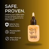 Horace Whitlock's Clock Oil 100%Synthetic Clock Oil Horace Whitlock