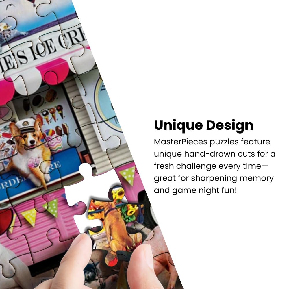 Masterpieces 300 Piece EZ Grip Jigsaw Puzzle - Kitten Cake Shop - 18"x24" Masterpieces