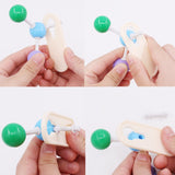 Swpeet 307 Pcs Molecular Model Kit for Organic and Inorganic Chemistry - Chemistry Molecular Model Student and Teacher Set - 126 Atoms & 30 Orbitals & 150 Links & 1 Short Link Remover Tool Swpeet