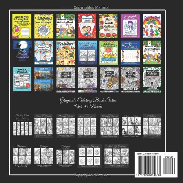 Baby Beauties Grayscale Coloring Book: Learn the Techniques and Develop Your Grayscale Coloring Skills with Chubby Cheeks and Tiny Fingers and Toes (Grayscale Coloring Book Series) WoodArtSupply