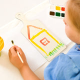 Marsui 12 Pieces Mini Wooden Cutting Board Christmas DIY Chopping Board with Handle Thanksgiving Craft Paddle Board for Home Kitchen Cooking Vegetables Decor(11.8 x 4.3 Inch) Marsui