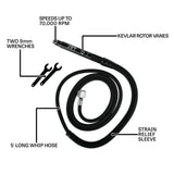 JET 1/8-Inch Pneumatic Micro Die Grinder, 70000 RPM (JAT-410) Jet