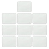 GREYWAWA 10 Pcs Sublimation Patches Blank Iron on Patches 8 Shapes Blank Leather Hat Patches for Hat Shirt Dress Sweater Jeans, 7.6cm/2.99in, Round 3 GREYWAWA