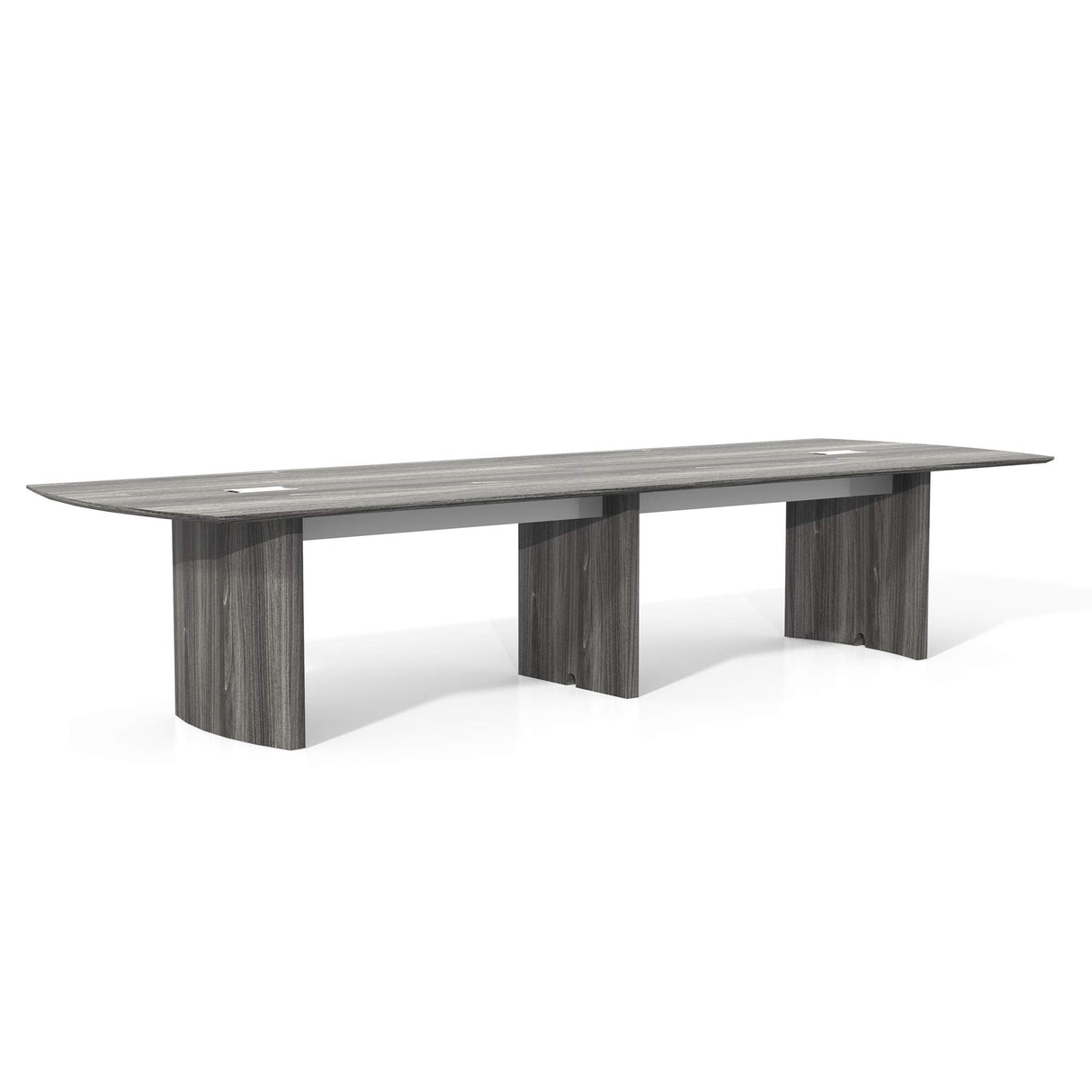 Safco Medina Table, 12', Gray Steel Safco