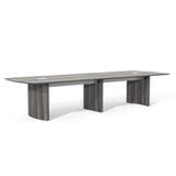 Safco Medina Table, 12', Gray Steel Safco