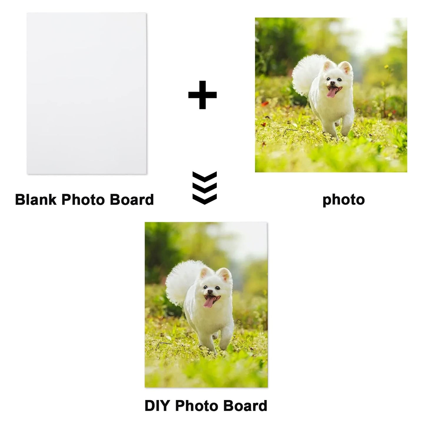 20 Pcs Sublimation Metal Photo Blanks 4"X6" X0.45mm Aluminum Photo Sign Blank Photo Metal Wall Sublimation Poster Frame Blanks (White)