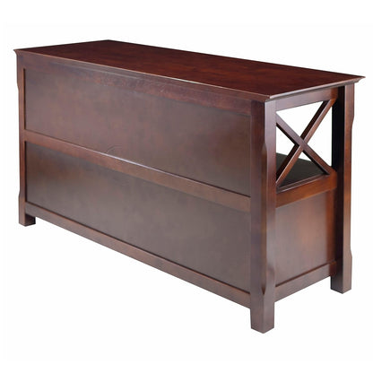 Winsome Xola 40643 Cappuccino TV Stand (40643) - WoodArtSupply