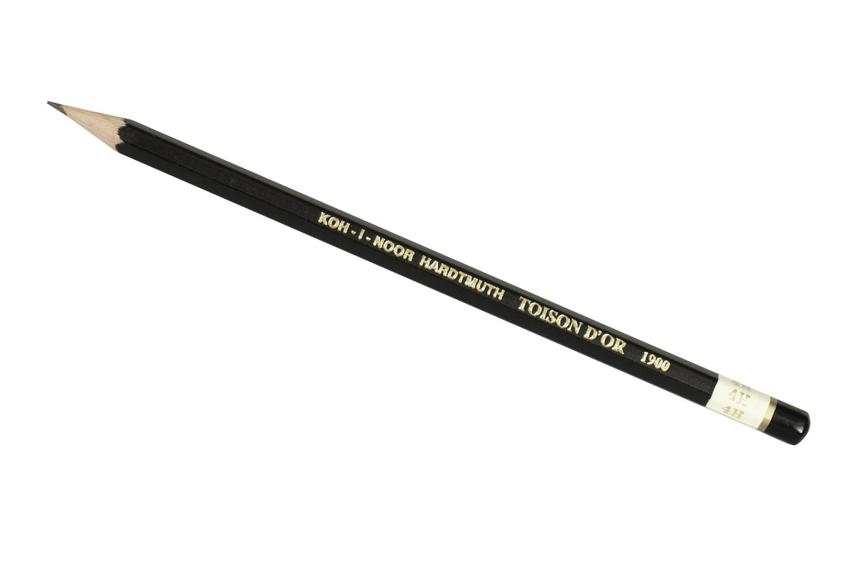 Koh-I-Noor Toison d'Or Graphite Pencil, 4H Degree, 2 Pack (FA1900.4HBC) Koh-I-Noor