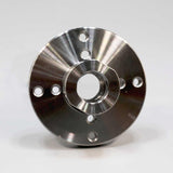 Hurricane Turning Tools, 4" Steel Faceplate For Wood Lathe, 1" x 8 TPI Hurricane Turning Tools