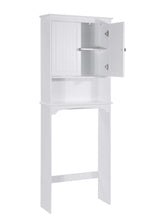 Spirich Over The Toilet Storage Cabinet, Bathroom Shelf Over Toilet, Bathroom Storage Cabinet Organizer, White Spirich