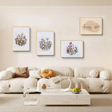 COCOMOX 3 Sets Embroidery Practice Kits, Flower Pattern Embroidery Kit for Beginners Adults, Hand Embroidery Kit for Kids, Easy to Follow Instruction and Video COCOMOX