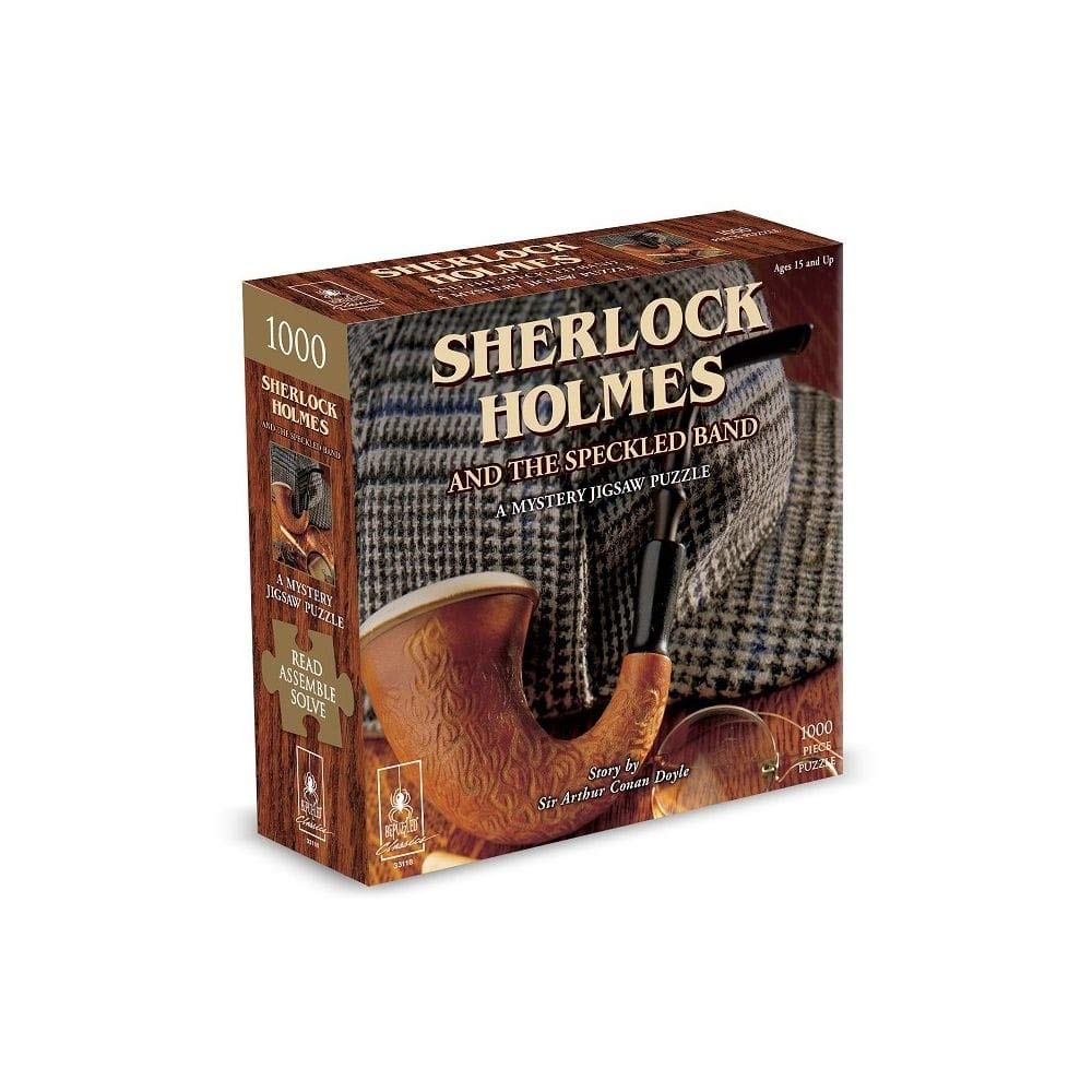 Bepuzzled Classic Mystery Jigsaw Puzzle - Sherlock Holmes, 1000