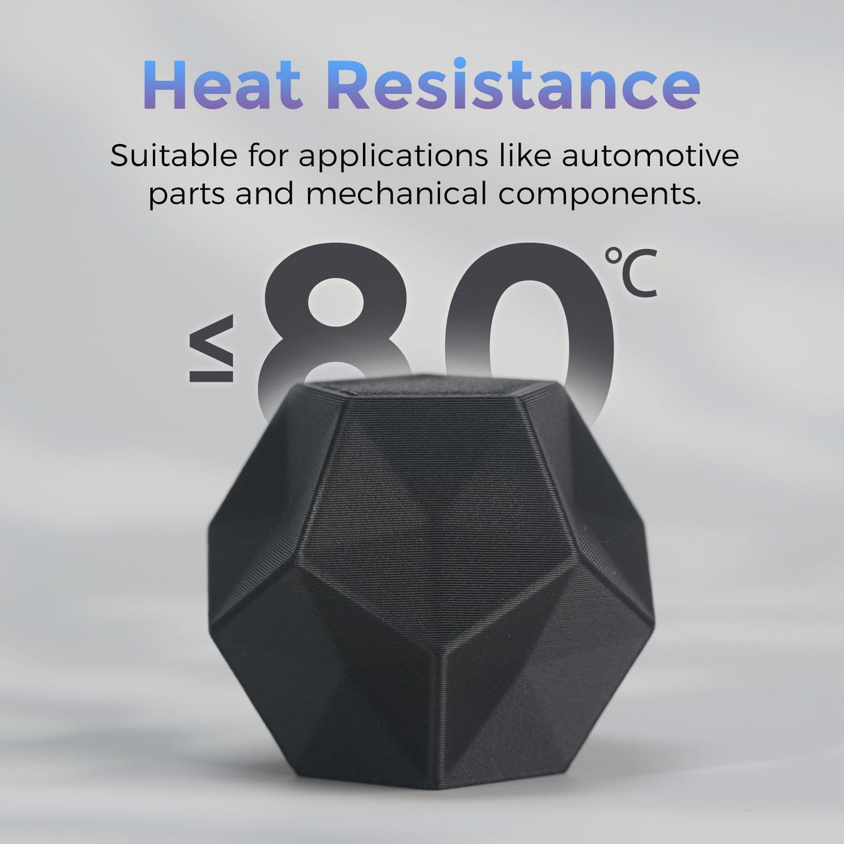 FLASHFORGE Carbon Fiber PETG Filament 1.75mm Black, Reinforced 3D Printer Filament 1kg, Lightweight & High-Strength PETG-CF Filament, Strong & Easy to Print FLASHFORGE