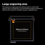 ACMER Laser Engraver Cutting Machine Laser Cutting Machine with Ultra-fine 10000mm/min Laser Class4 (P1 S PRO 6W) ACMER