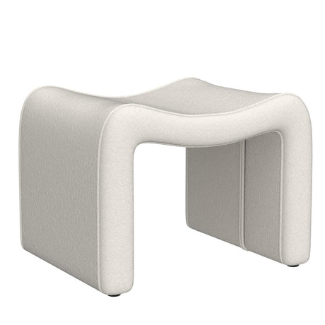 VANOMi Small Footstool Ottoman, Multi-Functional Modern Foot Stool, Sofa Footrest Extra Seating for Living Room, Entryway, Hallways and Bedrooms VANOMi