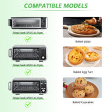 for Ninja Foodi Reusable Air Fryer Liners 12x12inch Non-Stick，Bottom of Toaster Oven Mat,3x Liners + 3x Mesh Sheets, Baking/Microwave/Grill,450°F,Pre-Cut Square for SP101/SP201/SP301/SP351 Sun3drucker