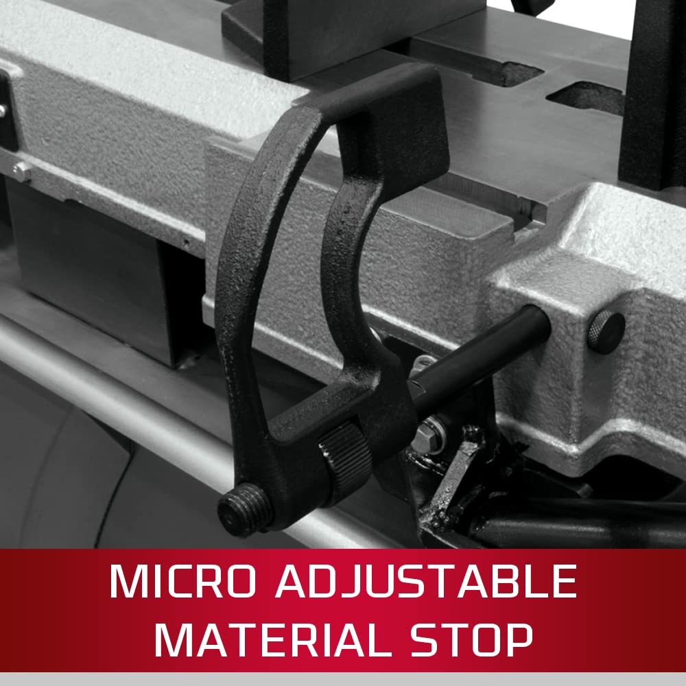 JET 7" x 12" Deluxe Horizontal/Vertical Bandsaw, 3/4 HP, 115/230V 1Ph (Model HVBS-712D) Jet