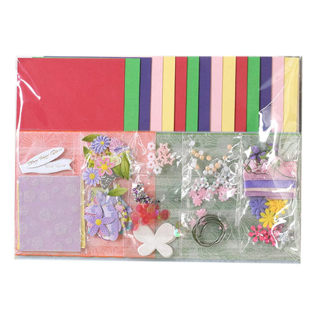 Huralona Handmade DIY Greeting Card Kits Includes 15 Blank Cards 15 Colorful Envelopes with Decoration Accessories for Craft Birthday Thanksgiving Christmas Wedding Invitation Card Huralona
