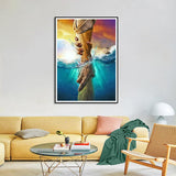 Acudotr Diamond Painting Kits for Adults, 5D DIY Diamond Art Kits for Beginners, Full Drill Diamond Painting Kits for Home Wall Decor, Helping Hand, 12x16 Inch Acudotr